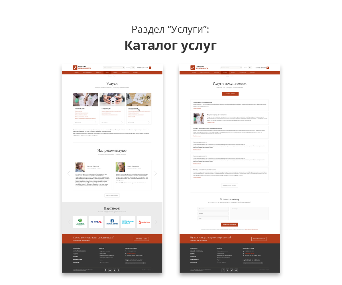 Адаптивный сайт агентства недвижимости/риелтора АСАН Pro