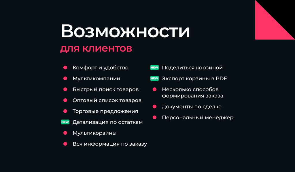 АЛЬФА: B2B - оптовый портал с личным кабинетом