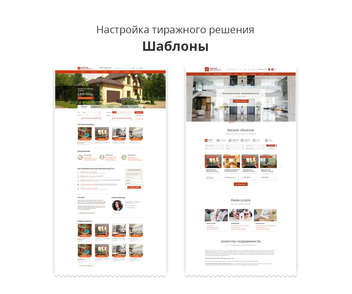 Адаптивный сайт агентства недвижимости/риелтора АСАН Pro