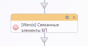 Активити Связанные элементы БП