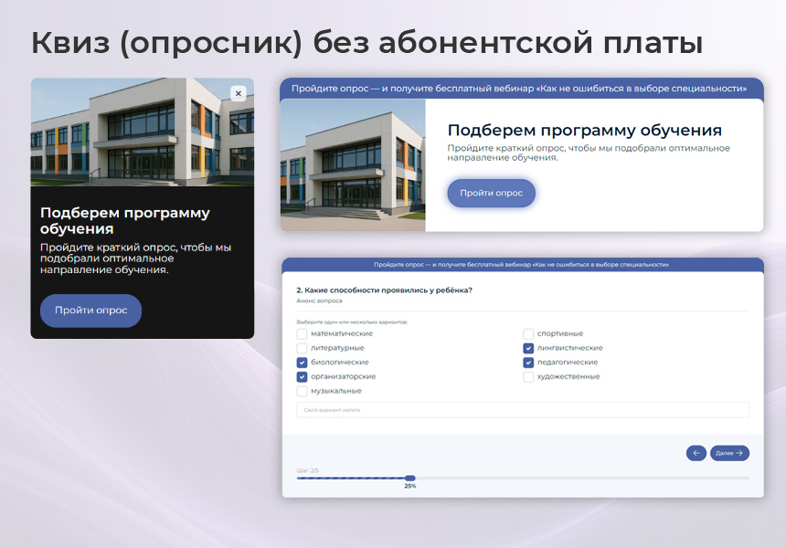 BS: Школа (ФЗ) - сайт школы, университета, колледжа, лицея, гимназии, интерната, института, ВУЗа
