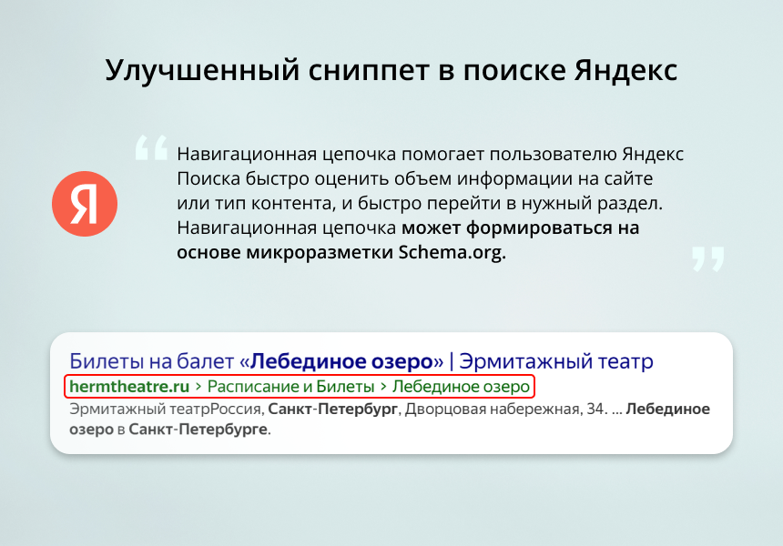 INRAISE: Микроразметка Schema.org 4 в 1. Организация, хлебные крошки, статьи, поиск