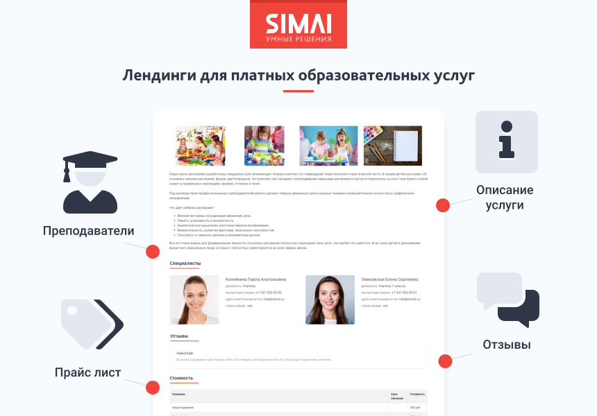 SIMAI-SF4: Сайт школы  – адаптивный с версией для слабовидящих