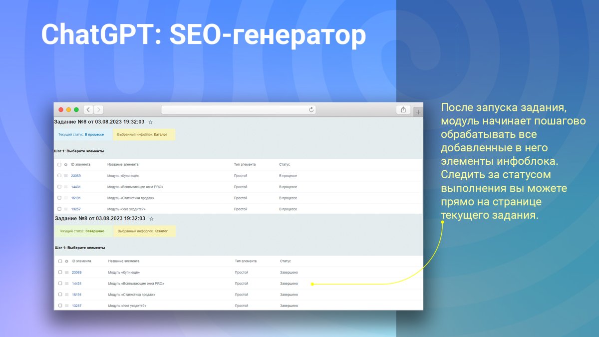 ChatGPT: SEO-генератор