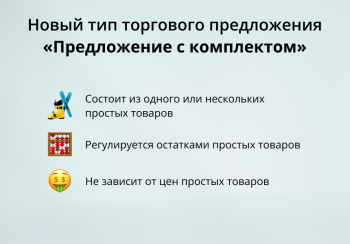 INRAISE: Торговые предложения с комплектами