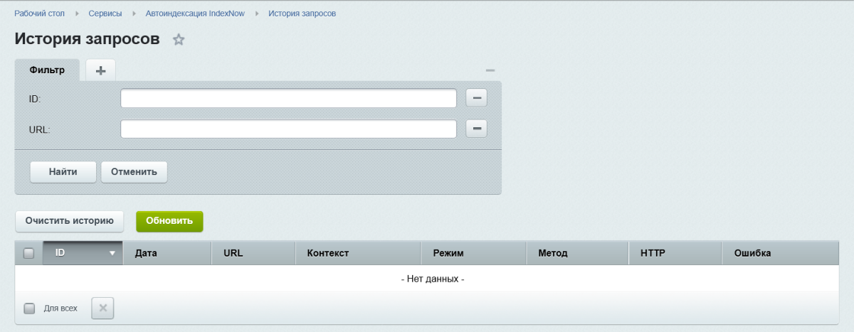 Автоиндексация IndexNow
