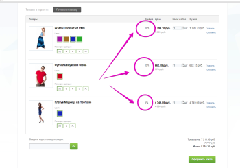 Scoder: Покупай больше - плати меньше. Нарастающие скидки
