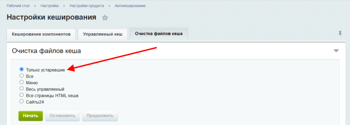 INRAISE: Автоматическое удаление устаревшего кеша по расписанию