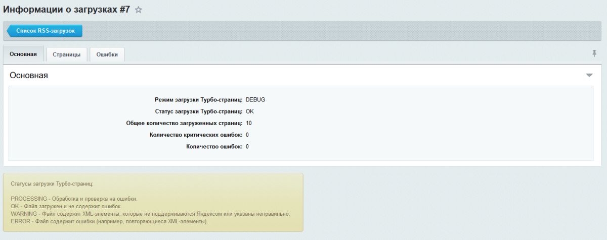 Яндекс Турбо-страницы PRO