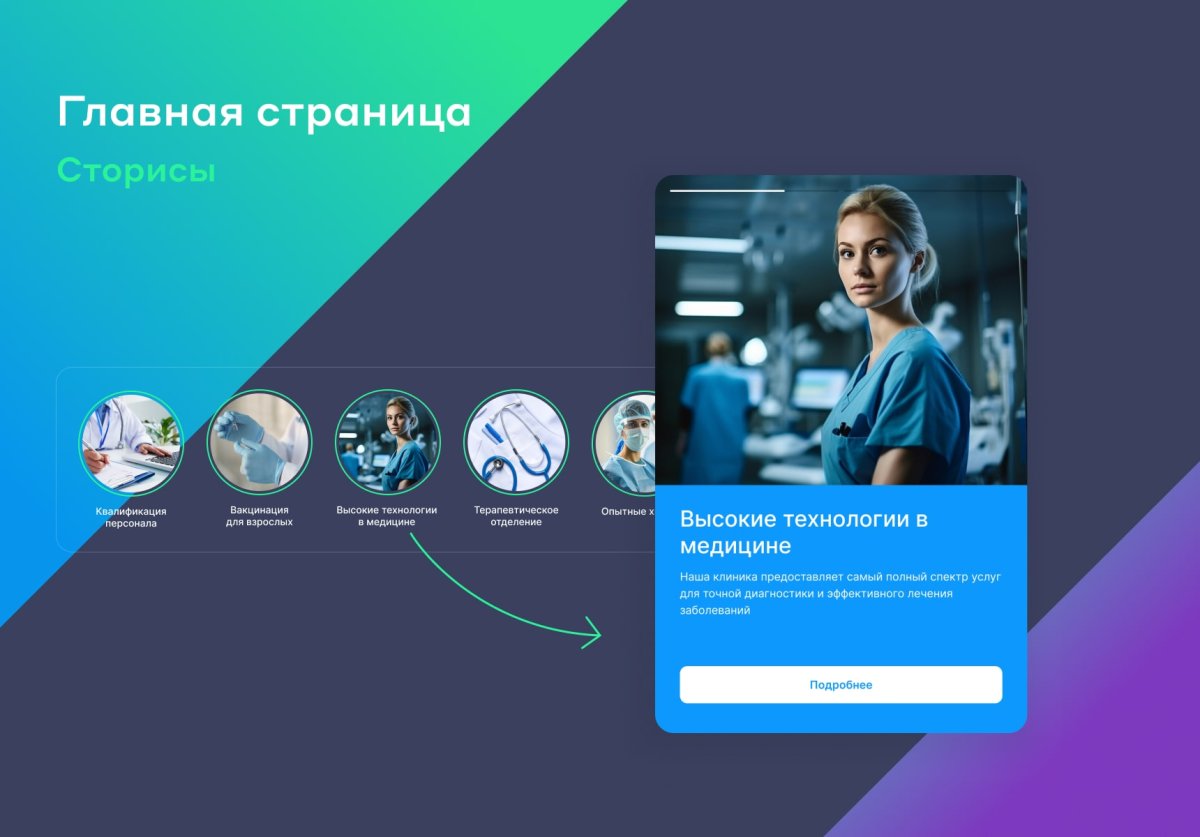 Сайт многопрофильной клиники, медицинского центра