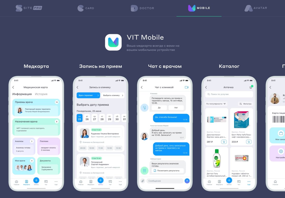 Сайт многопрофильной клиники, медицинского центра