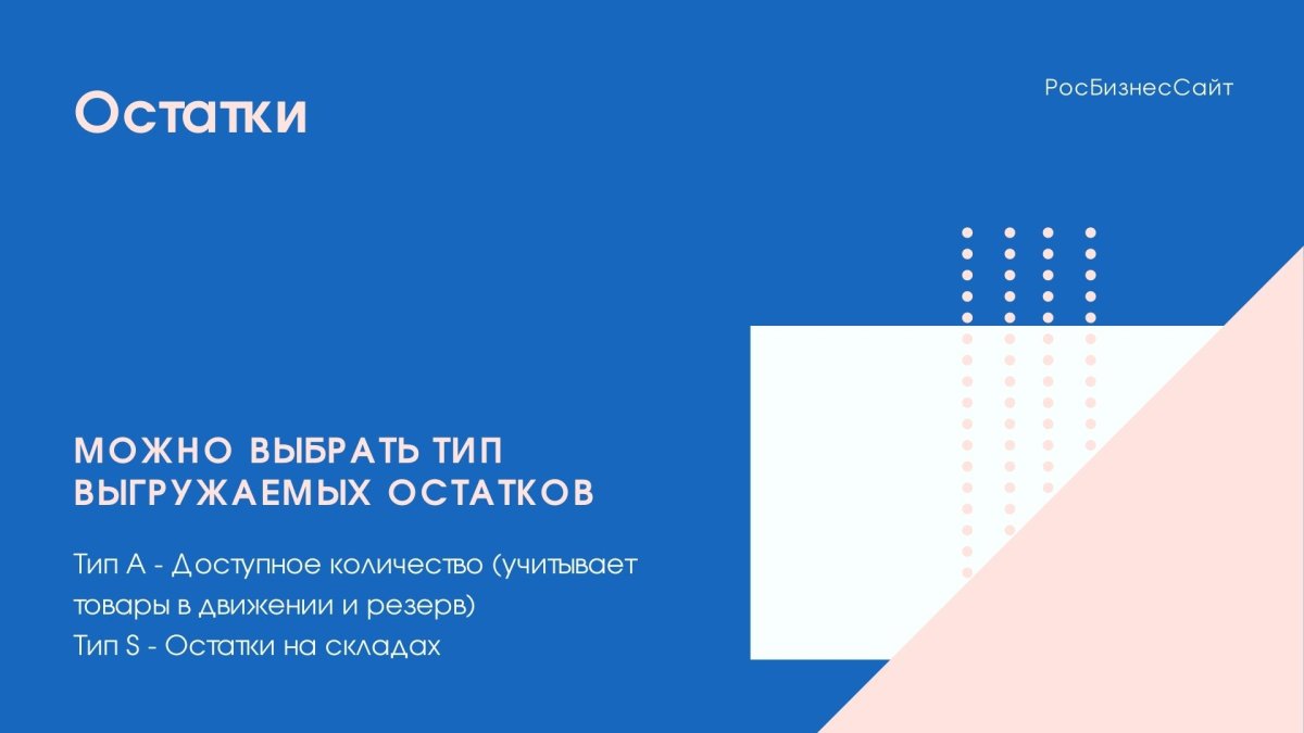 МойСклад: Синхронизация товаров по API