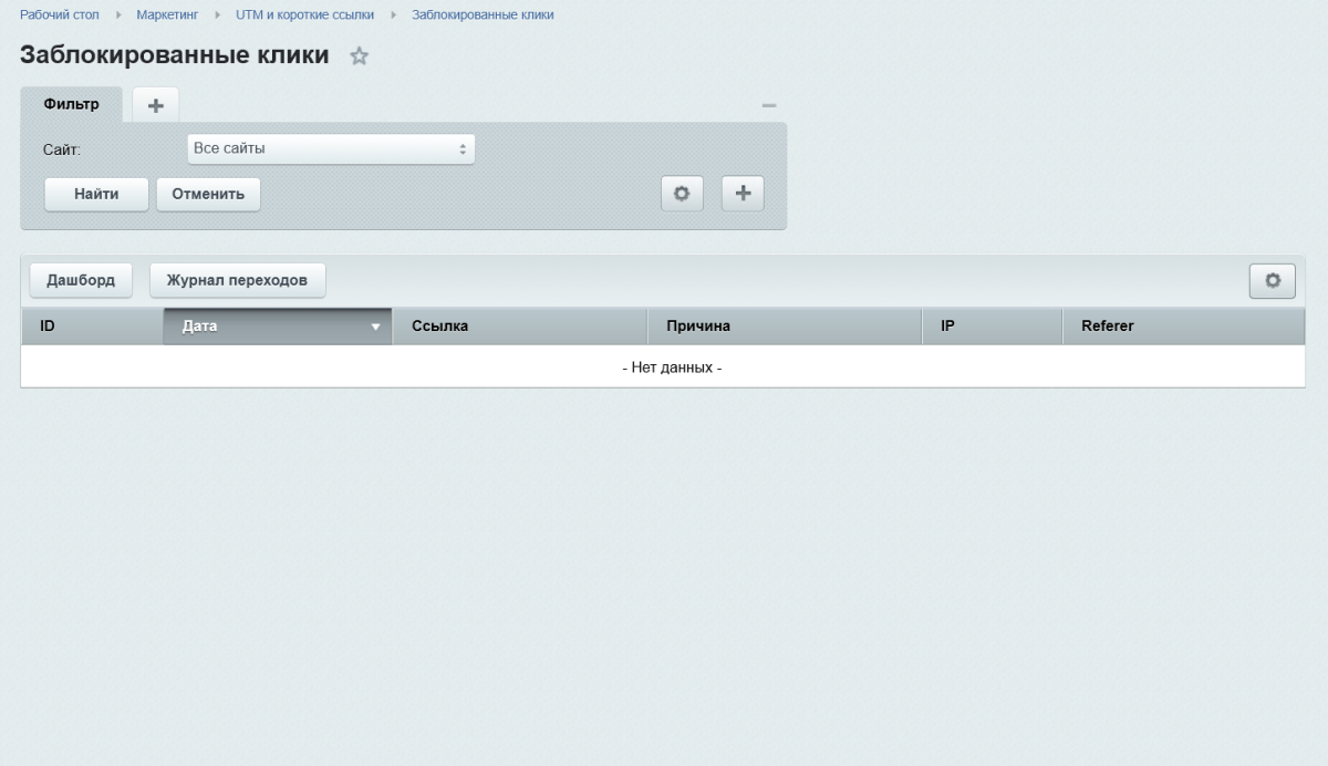 UTM и короткие ссылки